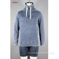 Heren Longsleeve Standcollar Sweatshirt zonder kap